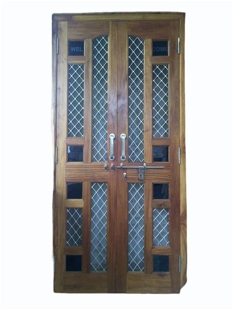 Exterior Teak Wooden Polished Doors For Home At Rs 20000 Piece In