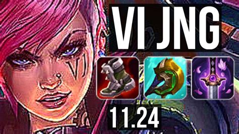 Vi Vs Rengar Jng Legendary M Mastery Games Euw