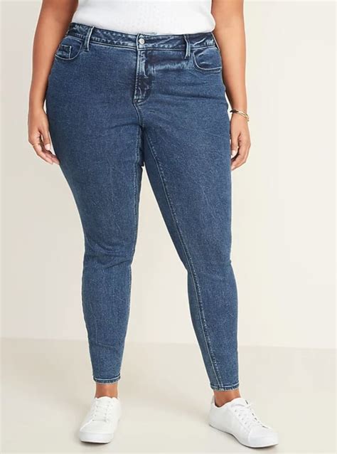 Old Navy High Rise Secret Slim Pockets Plus Size Rockstar Jeans The