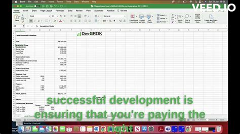 How To Calculate Land Residual Valuations Youtube