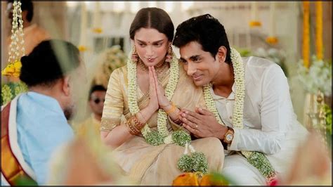 Siddharth And Aditi Rao Hydari Tied The Knot In An Intimate Wedding