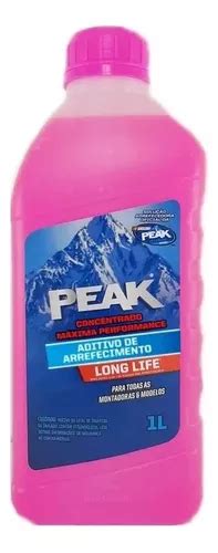 Aditivo Radiador Arrefecimento Peak Orgânico Long Life Rosa