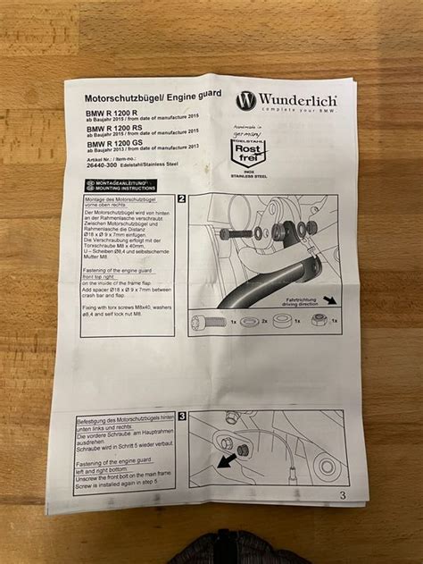 Bmw Motorrad Wunderlich Motorschutzb Gel R Lc Gs R Rs Kaufen