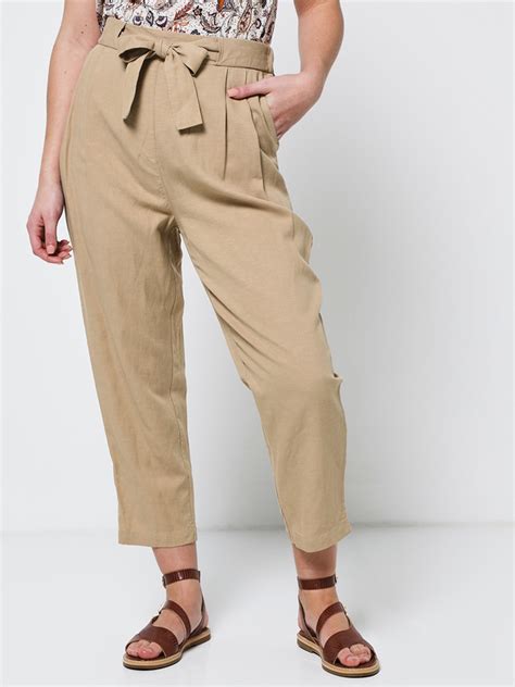 C Est Beau La Vie Pantalon Marron Clair Femme Des Marques Vous