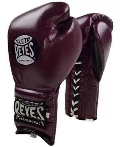 Guantes De Entrenamiento Cleto Reyes Con Agujeta Morado Oz Env O Gratis