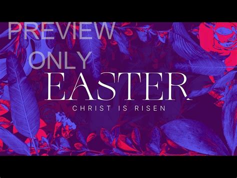 Easter Neon Title Still Shift Worship WorshipHouse Media