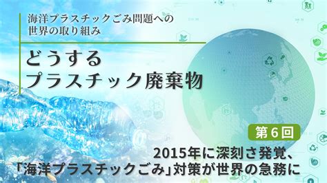 2015年に深刻さ発覚、「海洋プラスチックごみ」対策が世界の急務に【どうするプラスチック廃棄物 第6回】