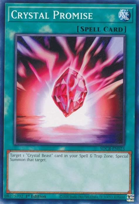 YuGiOh Structure Deck Legend Of The Crystal Beasts Single Card Common