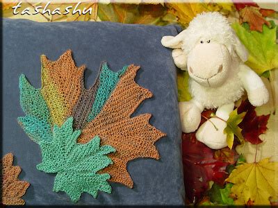 Knitted Leaf Pattern Knitting News