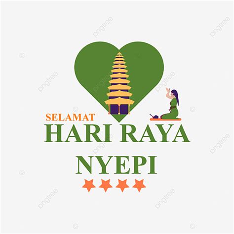 Hari Raya Banner Vector Hd PNG Images Hari Raya Nyepi Selamat Hari