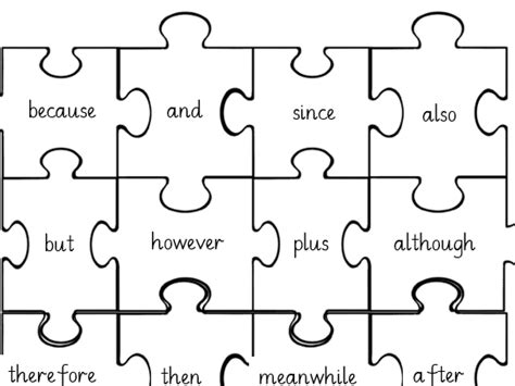 Different Types Of Conjunctions Lower Ks2 Teaching Resources