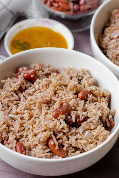 Instant Pot Haitian Rice And Beans Recipe Haitian Food Recipes