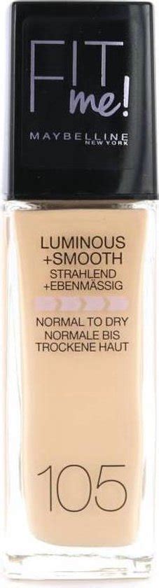 Maybelline Fit Me Luminous Smooth Foundation Natural Ivory 105 Bol