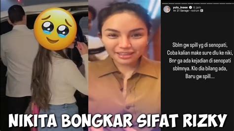 Nikita Mirzani Bongkar Sifat Rizky Yang Sebenernya Dan Spill Bukti Baru