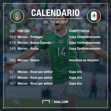 Calendario De La Seleccion Mexicana