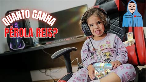 Quanto Ganha P Rola Reis Filha Do Thiago Reis Atualizado Youtube