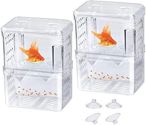 Shrimp Fish Breeding Box Guador 2 Pcs Multi Functional Double Layer