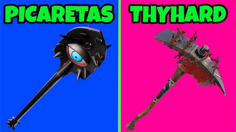 TOP 10 PICARETAS TRYHARD FORTNITE MELHORES PICARETAS FORTNITE 2019