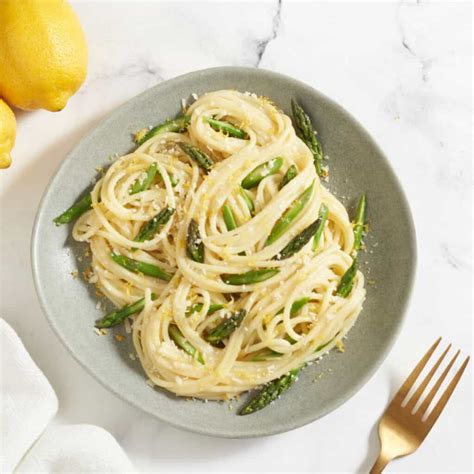 Asparagus Pasta With Lemon 5 Ingredients Fine Foods Blog