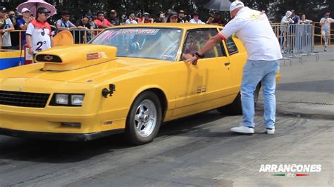 Monte Carlo SS El Ruletero Vs Camaro Z28 Arrancones Pegaso Marzo