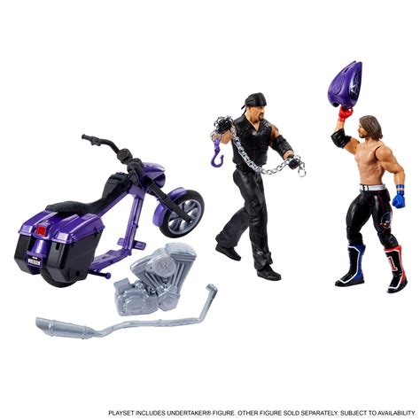 Wwe Wrekkin Slamcycle Vehicle And Undertaker Action Figure