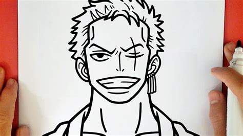 Comment Dessiner Zoro De One Piece Youtube