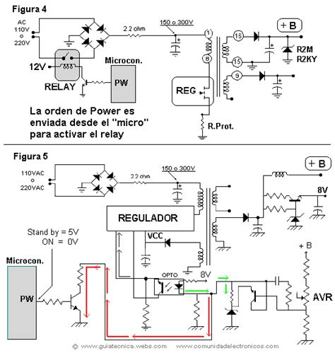 Diagrama Circuito Electronico Fuentes De Alimentacion Sin Tr