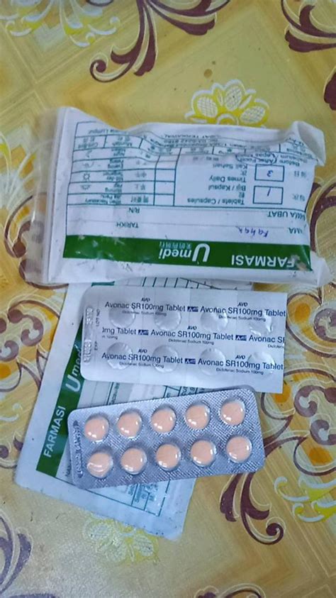 Avonac Sr 100Mg Apex Products Contact Information Mims Malaysia