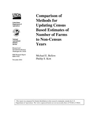 Fillable Online Nass Usda Comparison Of Nass Usda Fax Email Print