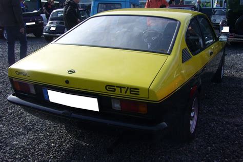 Heckansicht Eines Opel Kadett C GT E Der Modelljahre 1975 Bis 1977