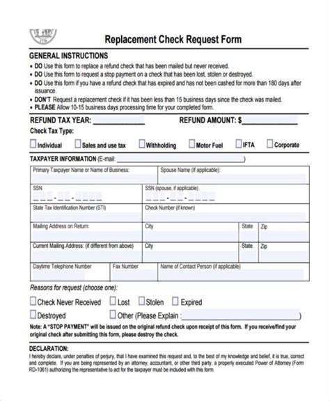 Free 18 Check Request Forms In Pdf