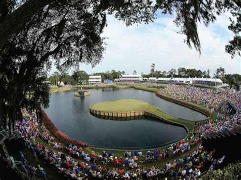 TPC Sawgrass' 17th hole: 'Congratulations. You're first ever to put it ...