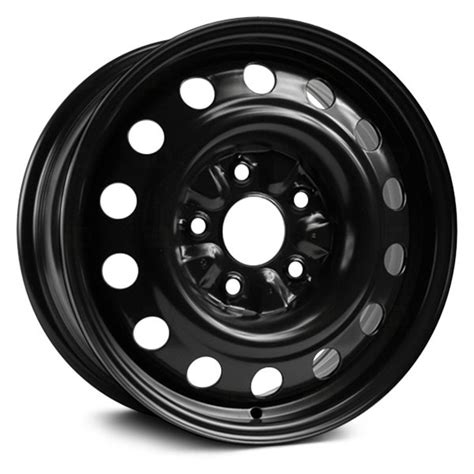 Rt® 16 Steel Wheel 5 Lug X45521 Wheels Black Rims