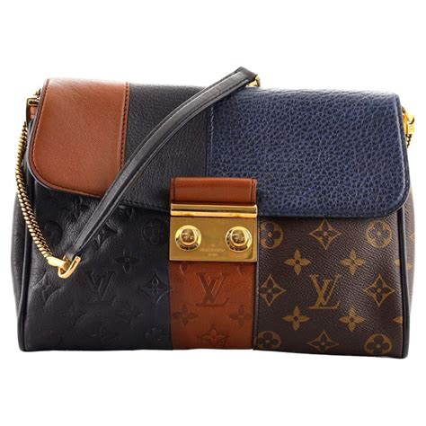 Louis Vuitton Blocks Pochette Plate Shoulder Bag Limited Edition Monogram For Sale At 1stdibs