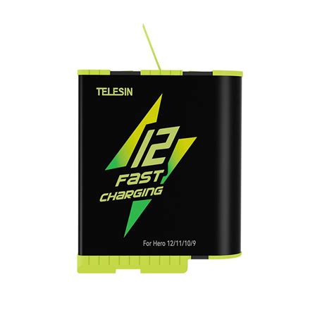 Telesin Baterai Kamera Fast Charging For Gopro Hero Mah