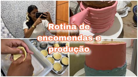 Vlog Encomenda De Bolo Decorado Produ O Dos Doces Para A