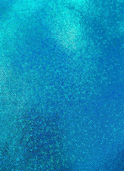 4 Way Stretch Holographic Mystique Spandex Fabric Turquoise Etsy