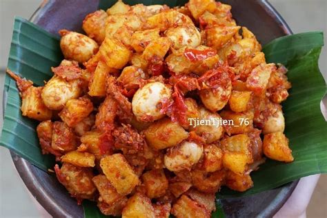 Resep Bumbu Sambal Goreng Kentang Ati Resep Sambal Goreng Kentang