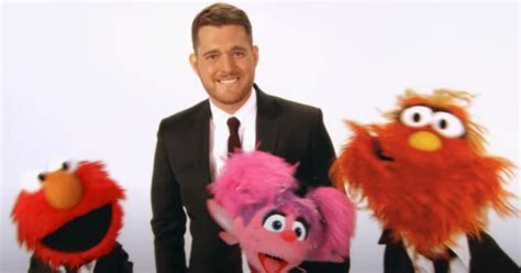 Michael Bublé Joined Elmo And The Sesame Street Gang For Motivational Believe In Yourself Song