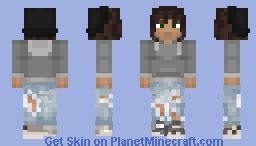 beanie girl Minecraft Skin