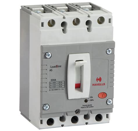 Double Pole Havells 250A Loadline MCCB 25kA At Rs 6356 Piece In New