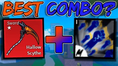 Is This The Best Hallow Scythe Combo Blox Fruits Hallow Scythe