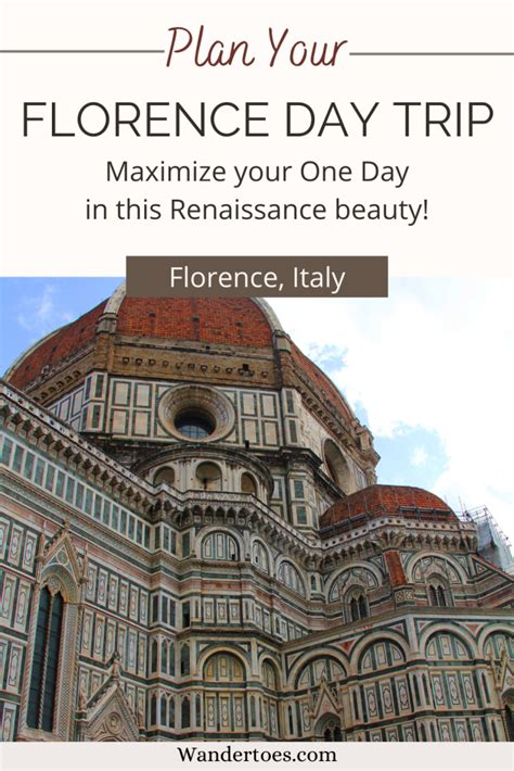 One Day In Florence Itinerary To Maximize Your Day Trip