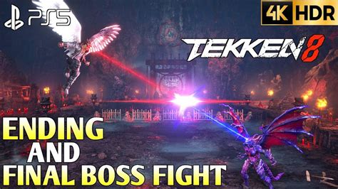 Tekken 8 Ending And Final Boss Fight 4k 60fps Hdr Tekken 8 Ending Ps5