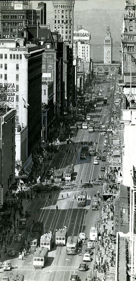 Rare Unseen Downtown San Francisco Photos Show City Life In The 1930s