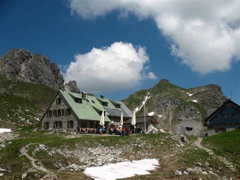 Fiderepasshütte Mindelheimer Hütte Wandern