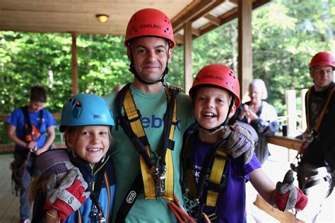 zipline obstacle course. – gentino family