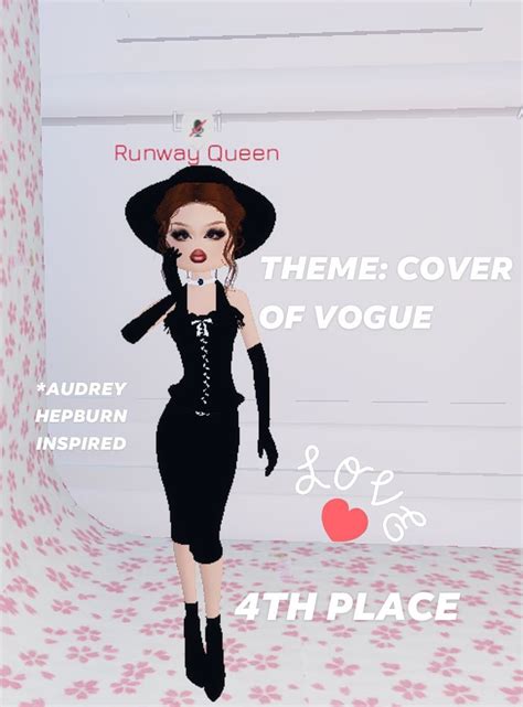 Dress To Impress Cover Of Vogue Theme