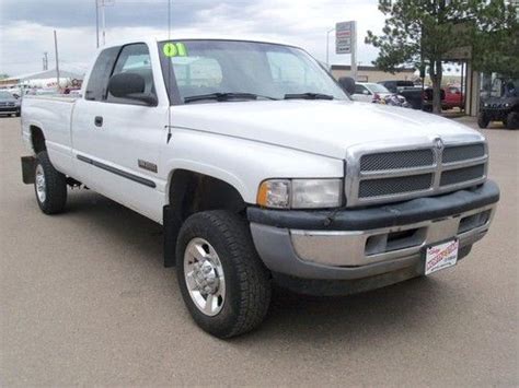 Purchase Used 2001 Dodge Ram 2500 P U Quad Cab Diesel In Havre Montana