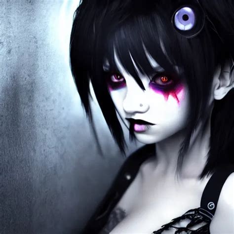 Krea Photorealistic Full Shot Portrait Of Cute Angry Darkness Vampir